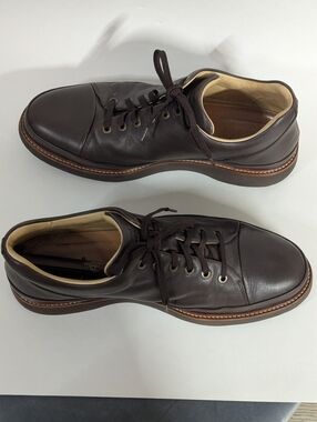 Samuel Hubbard Men's Brown Leather Lace-Up Casual Shoe Sz 11